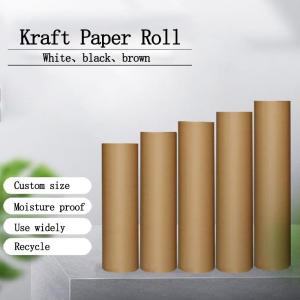 Wholesale Uncoated Brown Jumbo Small 80g Kraft Parcel Wrap Eco Wrapping from china suppliers
