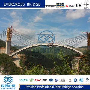 Wholesale High Strength Steel Arch Bridge Large Span Capacity Steel Truss Arch Bridge OEM from china suppliers