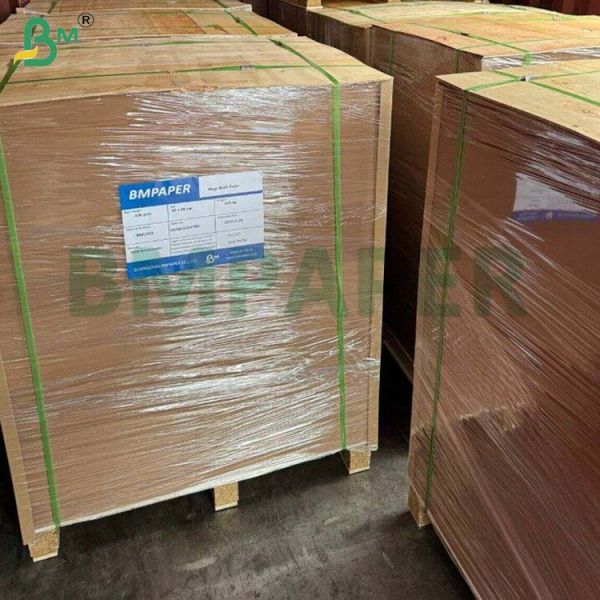 300gsm Brown Food Container Paperboard Cardboard Trays For Disposable Foodware