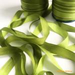 100% real pure silk woven double face taffeta satin silk ribbons for embroidery