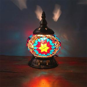 Wholesale Retro ethnic style bedroom bedside night light restaurant cafe bar Turkish nightstand light(WH-VTB-04) from china suppliers