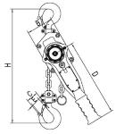 7500KG Lever Hoist With Industrial Performance