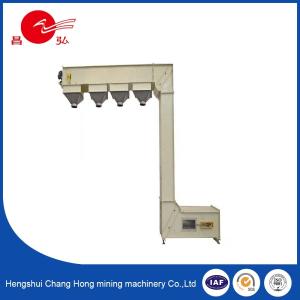 China Vertical lifting Chain Bucket Elevator Bulk Material Steel Belt Bucket Elevator on sale