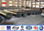 6mm Octagonal 132KV 15m 30m Steel Power Pole