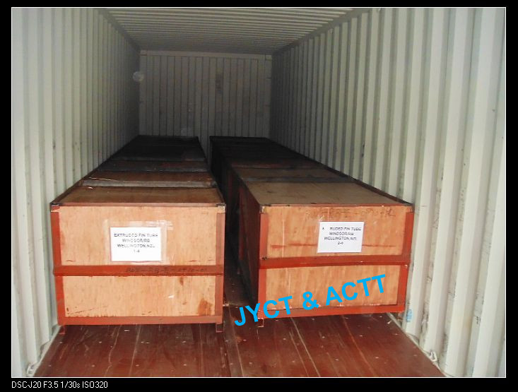Spiral Screw Corrugated Metal Tube Pipe For Air Cooler / Air Heater