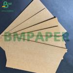 300g+15g PE One Side Coated Oilproof Brown Kraft Paper For Packing