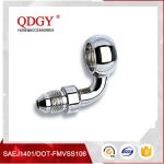 -3 -4 AN & SAE Brake Adapter Fittings 7/16 BANJO BOLT TO -3AN ( GM STYLE )