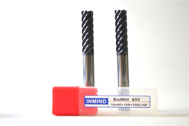 Multi Flute High Performance End Mills , Dia 8 MM Milling Machine Cutting Bits