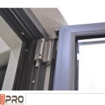 Contemporary Aluminum Casement Windows With Security Wire Mesh ISO9001 CASEMENT
