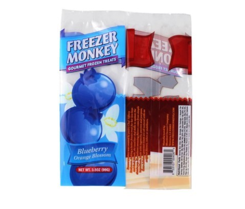 High Quality clear plastic custom printed PE ice popsicle packaging bags