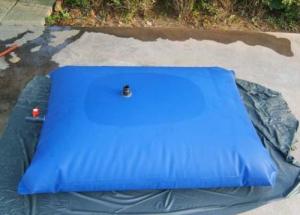 Wholesale Square Shape Uv Resistance Water Storage Tanks / PVC Hydraulic Water Bladder from china suppliers