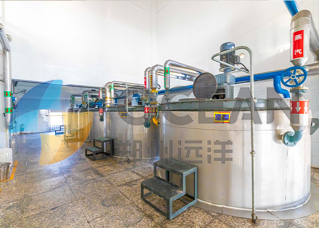 10-200TPD Rice Bran Oil Refinery Plant Automatic Continuous Physical Refining