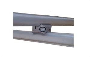 Wholesale Rotary Silver Aluminum Tubing Joints Connecting 28mm Diameter Aluminum Pipe from china suppliers