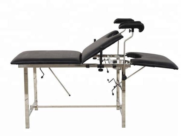 Steel Coating Gynecology Treatment Table Hospital Gynaecology Examination