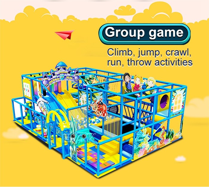 Soft Play Center Child Daycare Kids Area Modular Playground Indoor Equipment