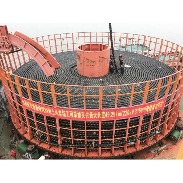 Fully Compliant Submarine Cable Meeting Cigre, Icea, and Customer Specifications