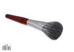 Round Contouring Foundation Makeup Brush For Bronzer With Wooden Handle