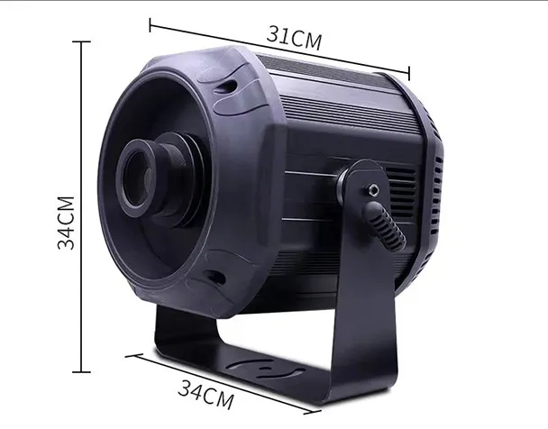 LED Matrix Light for Disco Parties and More Remote Control Rain Effect Rotating
