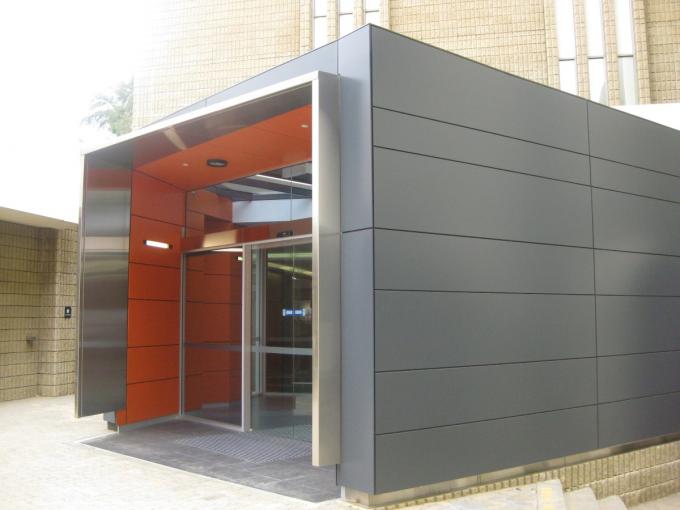 Wooden Color Alu Composite Panel For Extorior / Interior Wall Cladding / Decoraiton 3