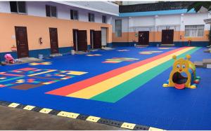 Wholesale Suspended Polypropylene Interlocking Sports Tiles For Basketball Court from china suppliers