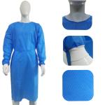 Disposable Surgical Gown VPT-501 Soft Blue Protection Fluid Proof Anti Static