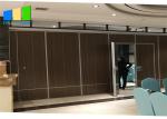 Nigeria Hotel Movable Partition Wall Acoustic Wooden Hanging Folding Partition
