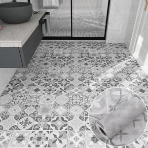 Wholesale 3M Self Adhesive Floor Sticker PVC Flooring Sticker For Hotel Bathroom Decoration from china suppliers