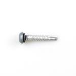 Truss Head Self Drilling Screws With Black Epdm Washer And Stainless Steel Torx
