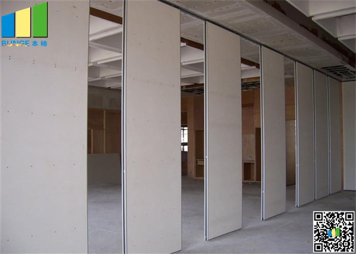 500mm Width Sliding Partition Walls Aluminium Decorative Hanging Room Divider Collapsible Partition For Exhibition