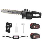 16in 21volt 100mm Hand Held Battery Operated Chainsaw Cordless Saw Tools