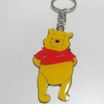 Eco - friendly Iron / Brass 2.5mm Promotional Metal Keyrings