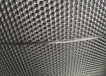 Twill Weave Stainless Steel Square Wire Mesh Customized Service