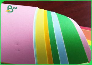 Wholesale 80gsm Virgin Colour Bristol Paper Color Offest Paper 550 x 645mm for Hand art from china suppliers