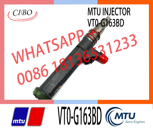 High Quality Diesel Engine Fuel Common Rail Injector 23526589 VT0-G163BD VT0G163BD