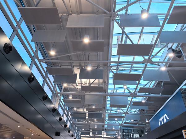 Rectangle Ceiling Tiles Fabric Wrapped Acoustic Panel Fiberglass Board Sound