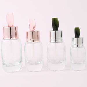 Wholesale Rose Golden Essential Oil Container Thick Bottom Glass Dropper Bottles from china suppliers