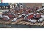ISO9001 Cement Bimetallic Crusher Hammer Manganese Steel Casting