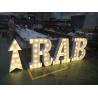 Buy cheap Stainless Steel 3D LED Acrylic Signage , Outdoor Lighted Letters For Buildings from wholesalers
