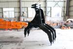 Antiwear Mechanical Hydraulic Log Grapple For CAT Jcb Excavator