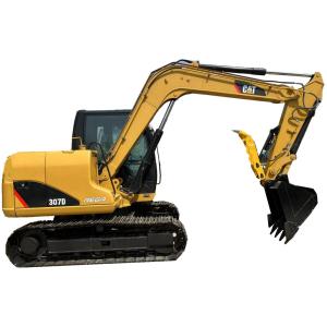 Wholesale Used Caterpillar 307D Excavator 7 Ton Mini Cat Excavator 307 from china suppliers