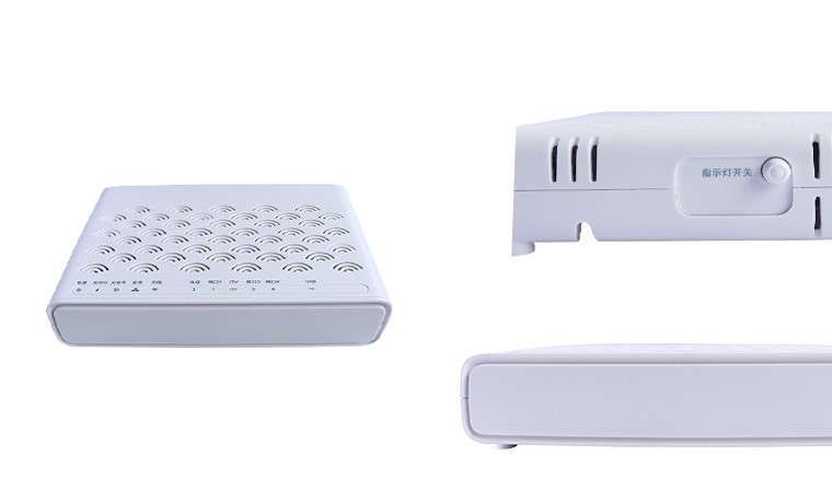 FTTX Solution Zte Gpon Ont Zxhn F660 4Lan+1POTS+USB+WIFI Zte Fiber Optic Modem