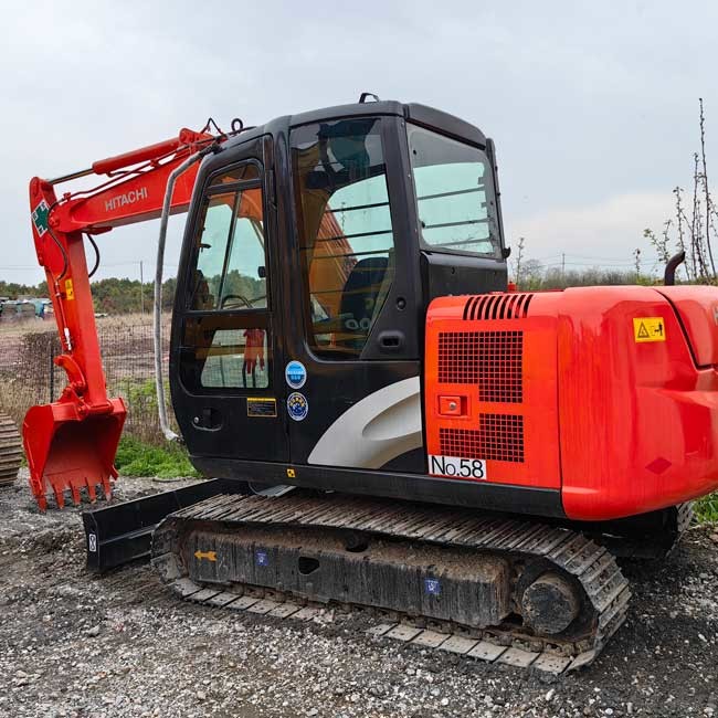 The Used Excavator 0.6tons HItachi Compact Model ZX60 0.22m³ Bucket Capacity
