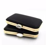 Handmade bag fittings 20*12 cm light gold purse clasp metal purse frame with