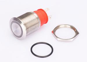 Wholesale Ip67 High Current Stainless Steel Push Button On Off Switch 10 Amp Red Led Light from china suppliers