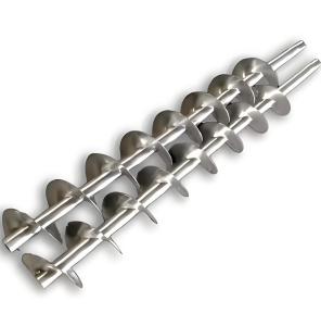 Wholesale High-Strength Segmented Stainless Steel Spiral Conveyor Blade Shaft from china suppliers