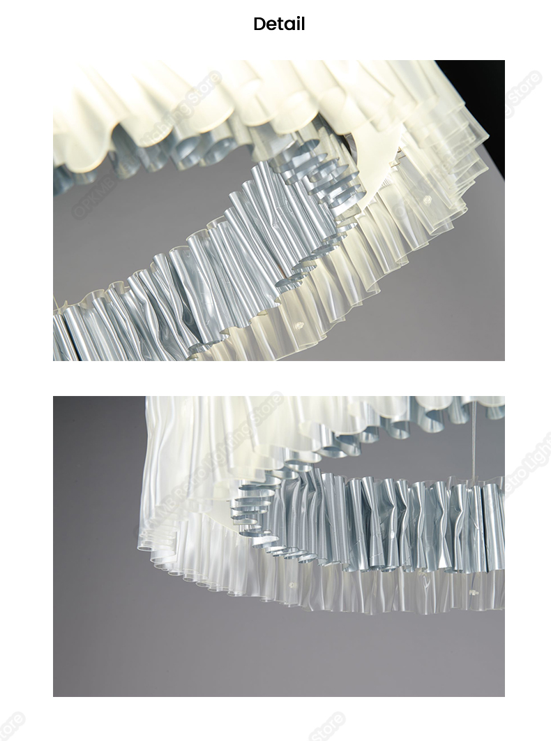 Modern Designer LED Pendant Light Nordic Circle Pendant Lamp(WH-MI-446)