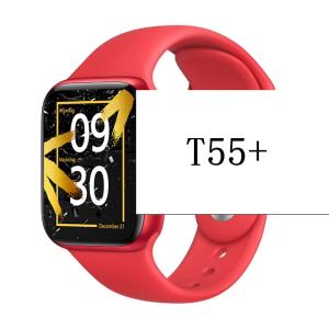 Wholesale PVC T55+ Smart Watch , Customized 1.75inch Health Monitoring Wristband from china suppliers