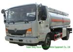 DFAC Mobile Fuel Tanker Truck For Transporting 8000Liter Large Capacity