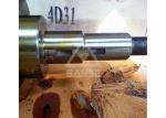 4D31 Engine Crankshaft , forged steel crankshaft for Mitsubishi Engine parts