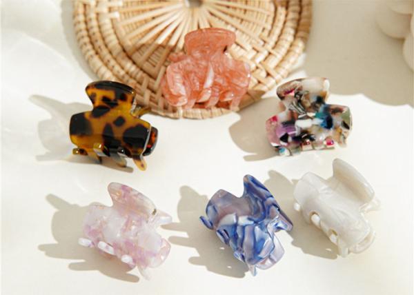 Mini acetic acid girls art hairpin grab clip sweet female headpiece tortoiseshel
